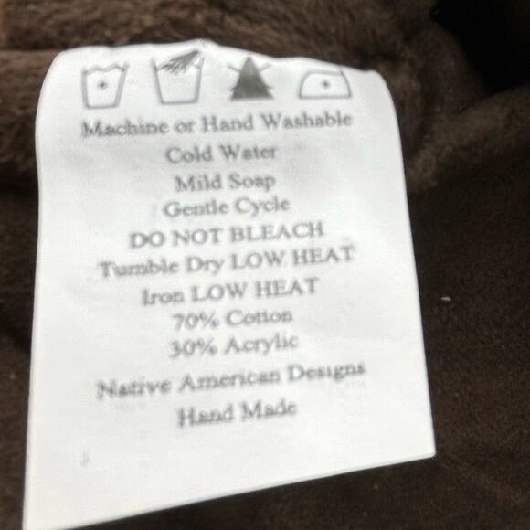 The Loom Alaska Tapestry Bag Native American Designs Hand Made Boho Red Blue - Picture 10 of 10